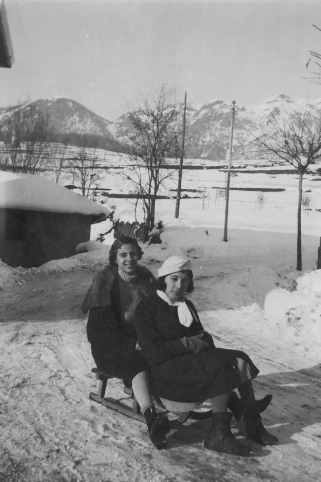 IN SLITTA SULLA NEVE